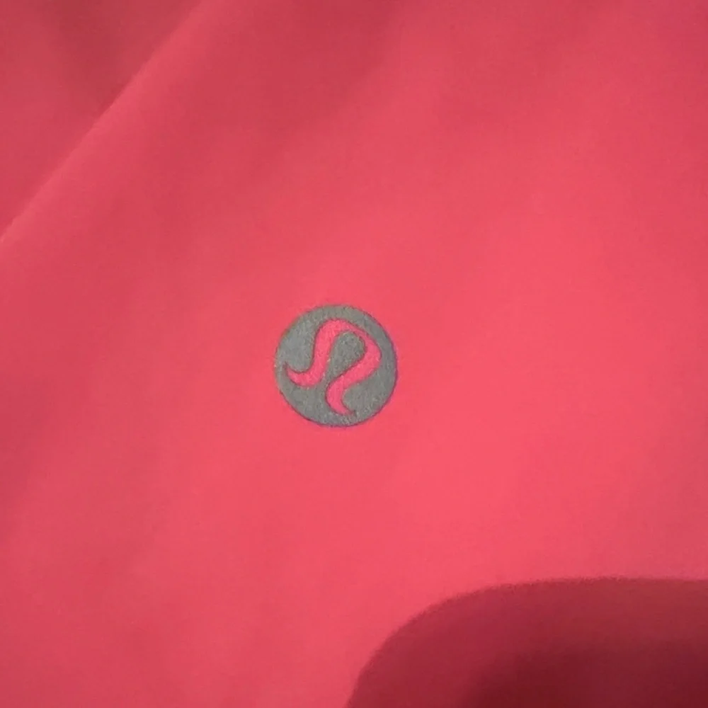Lululemon On Pace Crop 21” Leggings Nulux Coral Pink Size 6